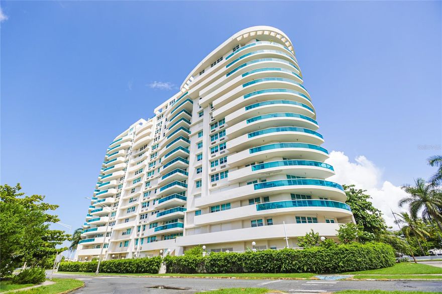 Total living area: 1,920 SF
Unit orientation: Northwest with panoramic views of the Atlantic Ocean, San Juan Bay, Luis Muñoz Rivera Park, Paseo Caribe, Cataño, and San Juan Ports
Three bedrooms, 2.5 bathrooms, including a primary suite with walk-in closet and private bath
Wraparound balcony
Laundry room with equipment
Four deeded parking spaces
Private storage unit (B-2)
Building amenities: 24/7 security and valet service
Monthly HOA: 13 payments of $657.89
Hazard insurance: $2,229.15 annually (Mapfre)
Annual property taxes: $3,699.10 (two payments of $1,849.55)
Lease Rate: $5,000/monthly
Exceptional sunset views