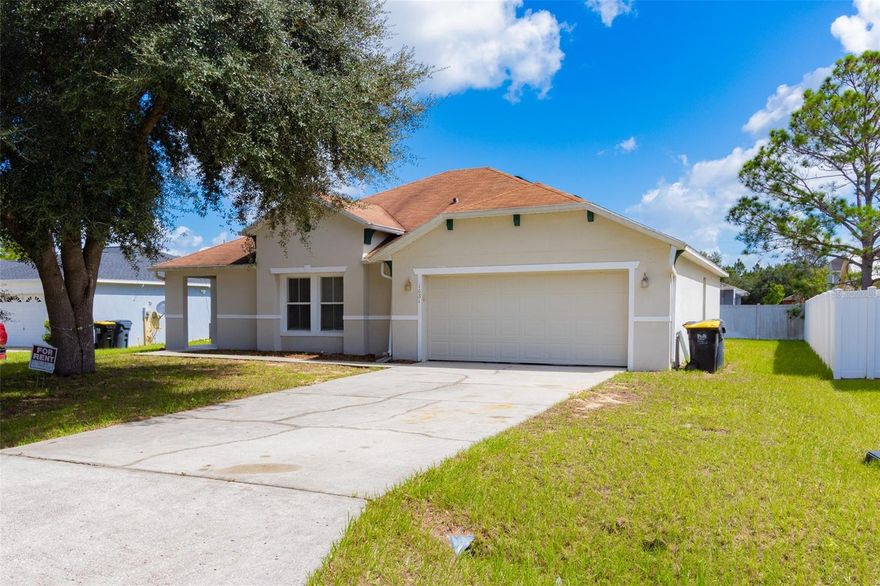 Spacious three-bedroom, two-bath home offering over 1,800 square feet of living space, conveniently located near Poinciana’s shopping, dining, and recreational attractions. Cable and internet are included in the rent.