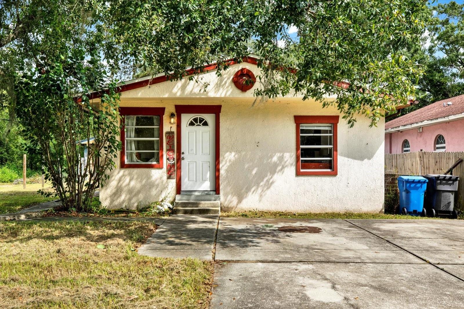 Cheapest home in Citrus Park surrounded by multimillion dollar estates! This is your chance to own in one of Citrus Park’s most desirable neighborhoods without the million dollar price tag. Sitting on a corner lot, this 3-bedroom, 1-bathroom home offers peace of mind with a brand new AC system, newer roof, and newer water heater. Enjoy mornings on your screened in patio and take advantage of the detached structure currently used as a shed, ideal for repurposing it to a workshop/garage, hobby room, or your own private retreat. The property is leased at $1,500/month through 12/31/2025, providing immediate rental income with the option for a closing in January if you want this to be your primary home! Aggressively priced for a quick sale, this is one of the most affordable homes in Citrus Park, surrounded by multimillion dollar estates. Opportunities like this don’t last long secure your place in this thriving neighborhood today!