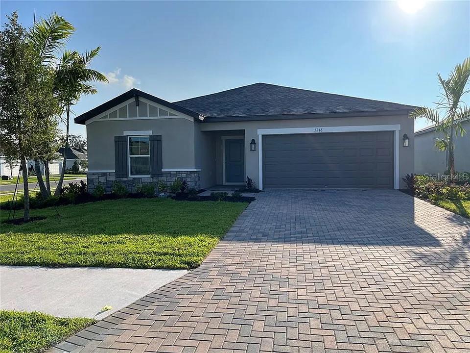 Beautiful freshly painted 3-bedroom, 2-bath home in the highly sought-after Trevesta community of Palmetto, FL. Features an open-concept layout, modern kitchen with quartz countertops, stainless steel appliances, and a spacious island. The owner’s suite offers a walk-in closet and private bath, while the covered lanai opens to a peaceful backyard. Just 14 miles from Anna Maria Island and minutes from I-75/I-275, with access to resort-style amenities including a pool, clubhouse, fitness center, playgrounds, and walking trails. Close to top-rated schools, parks, shopping, dining, and the stunning Gulf beaches — the perfect blend of comfort, lifestyle, and location.