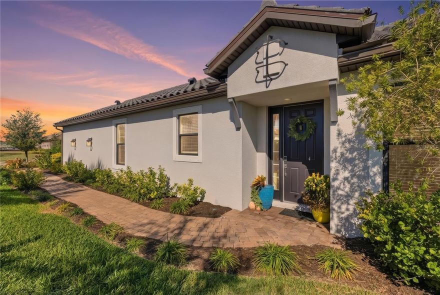 First time on the market! This beautifully maintained, owner-built Taylor Morrison home features the highly sought-after Arezzo floor plan, offering a thoughtfully designed single-story layout with 3 bedrooms, 2 bathrooms, and a flex room ideal for a home office or study.

The primary suite and first secondary bedroom include custom-designed closets, while the laundry room is enhanced with a built-in wine refrigerator for added convenience and style. The open-concept kitchen flows seamlessly into the great room and dining area, creating an ideal space for everyday living and entertaining.

Step outside to a private backyard oasis featuring a resort-style pool and spa, outdoor kitchen, and upgraded landscaping, perfect for enjoying indoor-outdoor living year-round. Situated on a quiet cul-de-sac, this home reflects pride of ownership and offers a rare opportunity to own a thoughtfully upgraded, never-before-sold property.