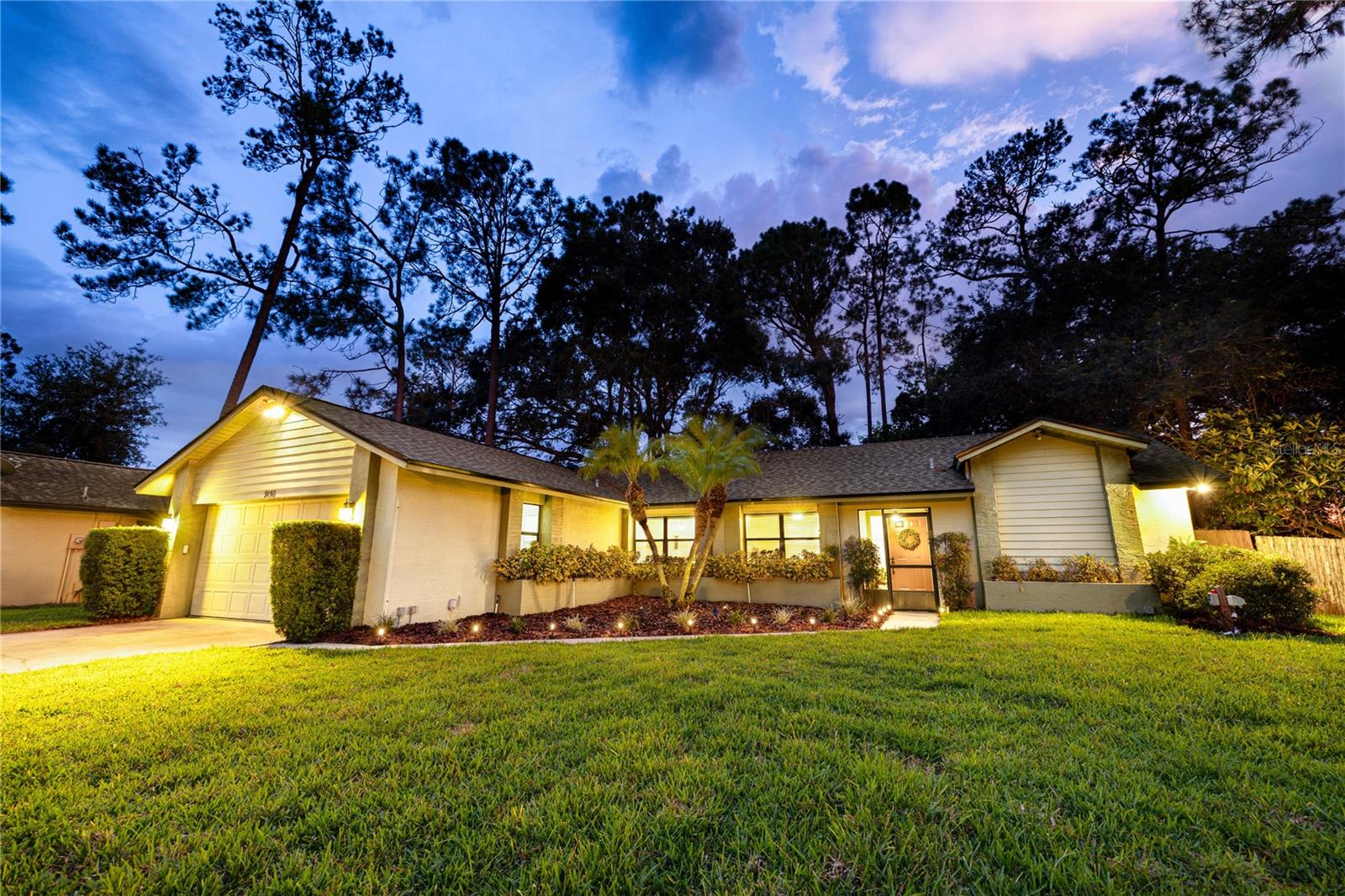 Freshly renovated and move in ready, this Silver Woods 3 bed 2 bath home has 1,819 square feet of bright, open living. Big ticket items are done for you: roof 2022, HVAC 2023, water heater 2022, and a new septic tank in 2024. The 2024 kitchen showcases quartz counters, shaker cabinetry, stainless appliances, and recessed lighting, all paired with 2024 luxury vinyl plank flooring and a fresh interior repaint. Both bathrooms were updated in 2022 with modern finishes. Curb appeal pops with new sod in 2025 and a fully redone irrigation system in 2025. Enjoy a screened back porch overlooking a spacious backyard plus a two-car garage and inside laundry. Silver Woods features tree lined streets and community tennis, tucked between Bay Hill and Isleworth with quick access to Restaurant Row, parks, and Butler Chain boat ramps at R.D. Keene Park. Low HOA fees and an unbeatable Windermere location.