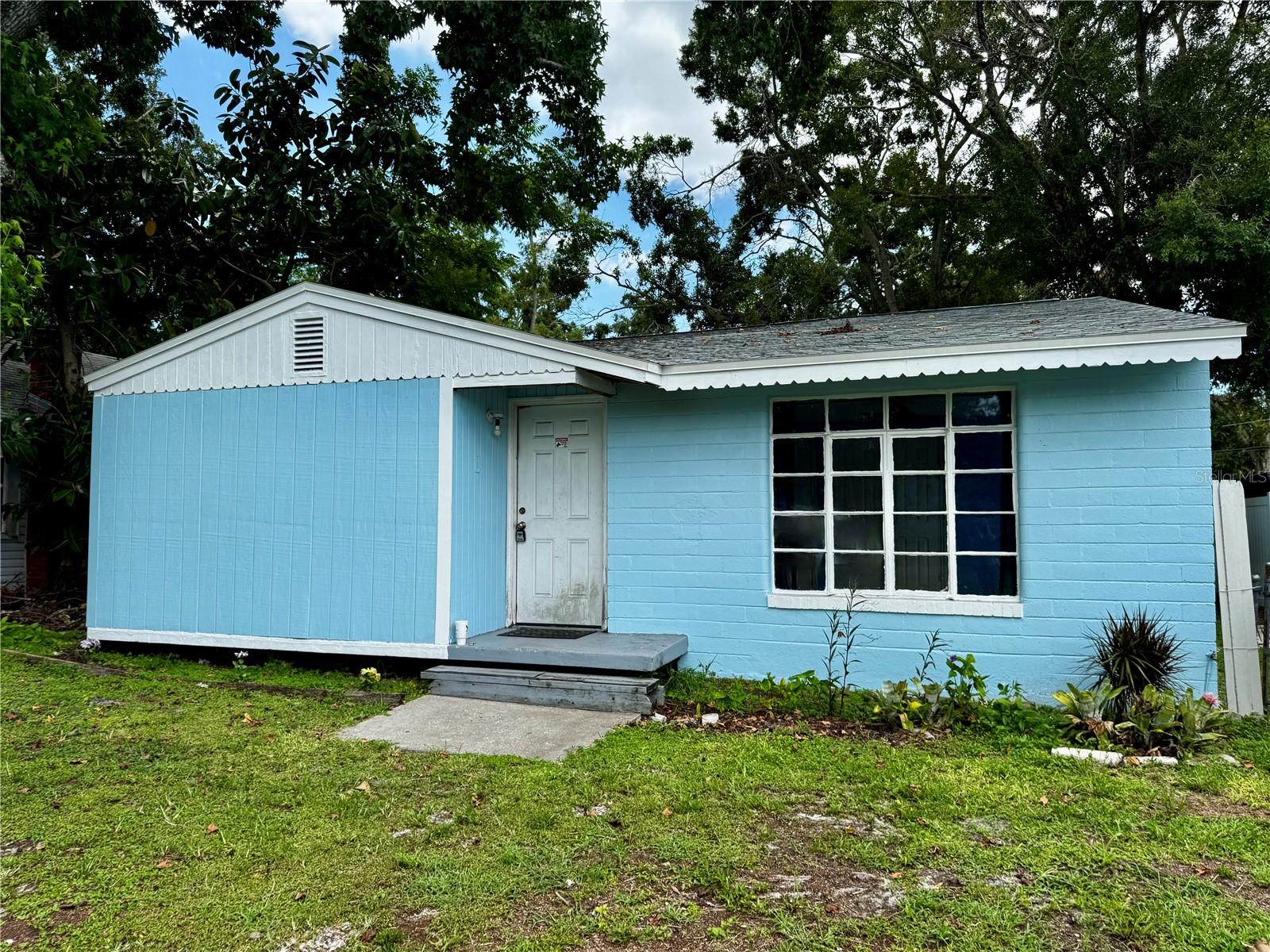 Investor Special! Don’t miss this charming 2-bedroom, 1-bath block home located in the heart of unincorporated St. Petersburg’s fast-growing Lealman community. Tucked away on a quiet street, this home offers a solid start for your next flip, rental, or long-term hold. Key features include a new roof, updated hvac and electrical panel and best of all - no flood zone. Step inside to discover a layout with endless potential, just waiting for your personal touch. With strong bones and great upside, this property offers a fantastic opportunity in a neighborhood experiencing steady revitalization. Ideally situated near downtown St. Pete, Gulf beaches, and major commuter routes. Buyers are encouraged to evaluate the property in advance before submitting an offer. Property is sold strictly AS-IS. No sight-unseen offers will be considered.
