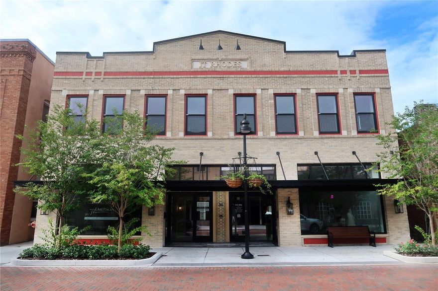 Truly rare opportunity to own a piece of Lake Wales History and the painstaking task of historic preservation has already been done! Built in 1915, the J.T. Rhodes Building was one of the first two brick-and-mortar buildings in Lake Wales. The City owes its origin to the building, where the villagers gathered upstairs in what was then the Masonic Hall on the night of April 27, 1917 to sign a petition to the Legislature for the issuance of a city charter. The Legislature responded by incorporating the City, whose charter was signed into law by Governor Sidney J. Catts on May 28, 1917. This amazing piece of architecture is home to one of the few mixed-use buildings in downtown. Downstairs are 2 commercial suites, with long term tenants in place! Upstairs you will find 4 well-appointed and thoughtfully designed apartments! All of the apartments have in unit laundry, modern kitchens with all new appliances, original hardwood flooring, timeless baths, spacious rooms and high ceilings... all while maintaining the historic character & charm! The completion of this building is perfectly timed with the revitalization of downtown Lake Wales, the property is positioned at the heart of the city's walkable new streetscape - complete with brick paved streets, lush park-like settings and a growing calendar of community events! The City is in the process of designating downtown Lake Wales an Arts, Cultural & Entertainment (ACE) District which will provide an environment welcoming growth and promoting prosperity! The investment in this renovation and historic preservation is unmatched, with no detail overlooked. The goal was to preserve this piece of history for the next 100 years and every decision was made with that long term vision.... An invaluable gift to the person lucky enough to be the new owner, entrusted with the legacy of the J. T. Rhodes building!