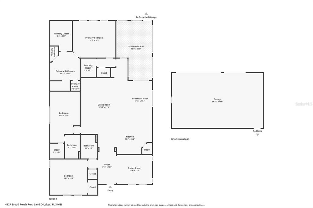 Photo of 4127 Broad Porch Run, Land O Lakes, FL 34638 (MLS # TB8441555)