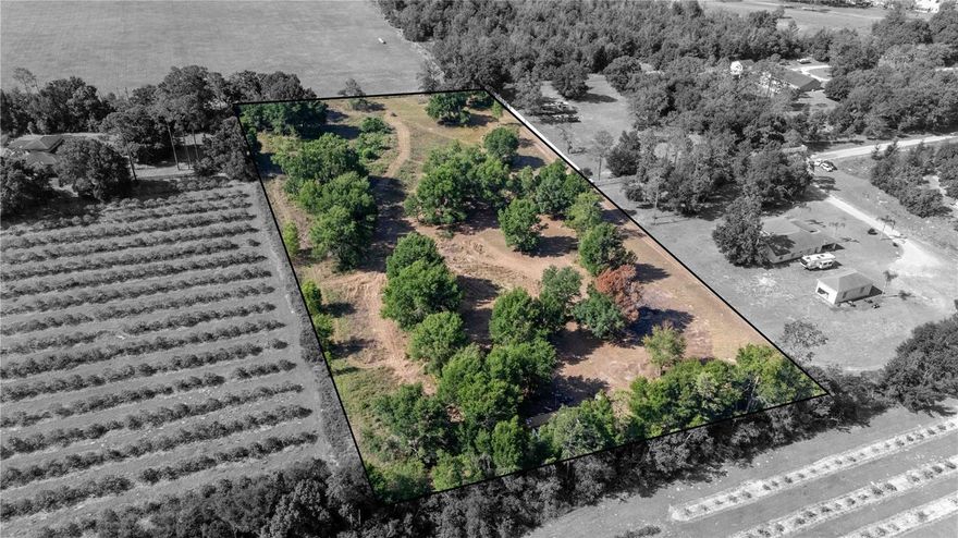 Scenic 5.08 acre property nestled in the peaceful countryside of Dade City with a well already
in place, presenting the ideal canvas for your future dream home! This beautifully balanced
property features a mix of open, cleared land and tranquil tree canopies, creating natural shade
and a serene setting for country living. Located outside the flood zone and protected by deed
restrictions, this homesite ensures long-term value and architectural consistency. Whether you
envision a modern farmhouse, a custom estate, or a classic Southern retreat, there's plenty of
room to bring your vision to life. Enjoy the charm of rural Florida with easy access to shopping,
dining, medical facilities, and entertainment options- just minutes away. Opportunities like this
are rare; secure your piece of Dade City paradise and start planning the home you've always
imagined!