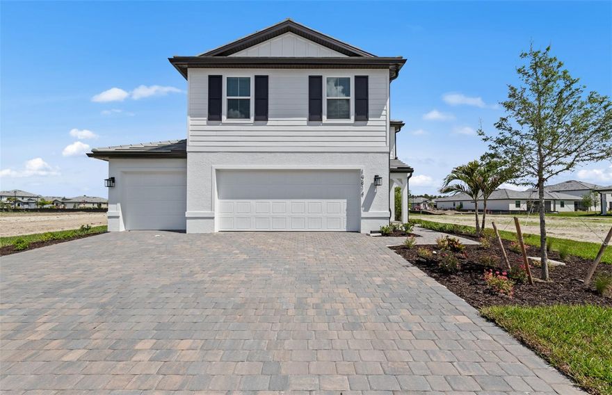 All Pulte Homes within Lakespur incorporate the best in construction and quality materials, including tile roofing with steel-reinforced concrete block construction and professionally engineered roof trusses with hurricane tie-downs for wind protection. The easy-to-maintain decorative stucco exterior, ventilated aluminum soffits, and brick paver driveway add to the home's charm and curb appeal. The high-grade Sherwin Williams latex paint ensures that the home looks great for years to come. The "Tubes in Wall" pest defense system is a clever feature that keeps pests out of the home. The professionally landscaped home site with full sod coverage and an automatic sprinkler system makes it easy to maintain a beautiful lawn. Pulte Homes come with a full appliance suite, including a washer and dryer, making it easy to move in and start living right away. Energy savings and electrical features are also included in every Pulte Home. Smart Home prewiring includes wiring enclosure, wireless access point wiring, hardwired locations, according to plan, Cat 6 wiring, and doorbell with camera, ceiling fan prewires, decora rocker switches, LED downlighting, smoke detectors/carbon monoxide detectors, R-30 ceiling insulation, automatic garage door opener with remote control, insulated fiberglass entry door, compact fluorescent exterior lighting, exterior waterproof electrical outlets, Lennox central air conditioning and heating with Wi-Fi enabled programmable thermostat, HIGH VELOCITY HURRICANE ZONE RATED, LOW E screened windows, energy-efficient water heater. These features not only save energy but also provide comfort and convenience to the homeowner.