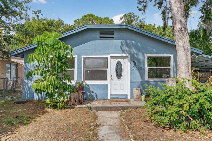 Opportunity knocks in Historic Downtown New Port Richey, This lot is zoned with TWO single family Homes on it with separate addresses and utilities!!  You’re not buying a home here, it’s a whole lifestyle! Take a look at this lovely main bungalow style home, with 3 bedrooms, 2 baths, and attached carport with no HOA!! There is charm galore in this beautiful home, Luxury vinyl flooring throughout, huge kitchen with updated white shaker cabinets and solid surface counter tops allows the natural light to give such an elegant look!  There are MANY more charming features in this home, including a Large family room, and Master bedroom with ensuite.  There is another gorgeous Home on the property with separate parking and fully detached from the main Home. This Home has one Bedroom with one Bathroom. Live in the main house and Rent the second Property!  This amazing property also has a storage shed and Garage that can be utilized…POSSIBILITIES ARE ENDLESS!  There’s nothing like a nice stroll down to the Cotee River, you’re only ½ a block from wonderful views & wildlife, Cotee River Park is almost on your doorstep too, it’s nestled between the river and scenic Grand Boulevard. This park is the "jewel of the city" where you can stroll along the river, enjoy the views from the many park benches and cabanas, or just relax and fish from the seawall. Just a 3-4 minutes from the house is the newly renovated Orange Lake and Sims Park area, where festivals, concerts, art, boat and car shows are held throughout the year, including the famous Chasco Fiesta. Newly renovated Sims Park is just a quick walk and the vibrant Downtown is just a quick trip away. Close to schools, boat ramp, restaurants, bars, medical facilities, championship golf and of course World Class beaches! This fantastic home & lifestyle is yours, but hurry this opportunity will not last long!