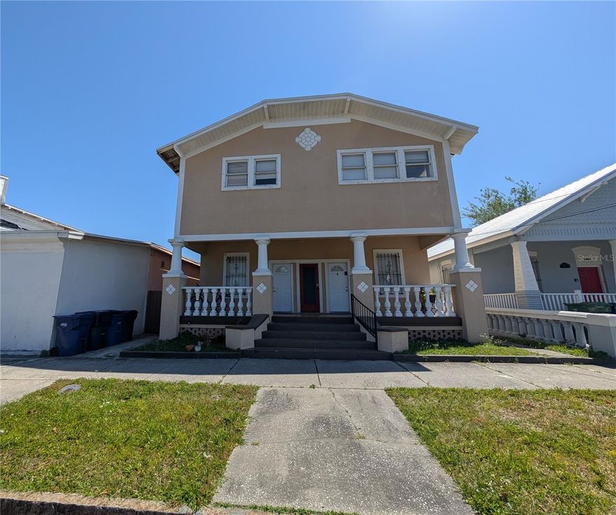 Affordable, 2Bed, 1Bath Apt, 2nd floor apt in the growing West Tampa area. As you walk into this 2nd floor home you begin to admire the beautiful workmanship with priced affordable with a modern living touch. This home showcases beautiful flooring in each room, stylish tilework and plenty of room in each spacious private bedroom. The kitchen provides ample working space, storage/counter with stylish Ivory kitchen appliances. As a resident of the building, you have access to the open private backyard. Why not sit back, read a good book or meet the neighbors to connect without technology for a moment. The rent includes water/sewer, trash and lawn service. This is a pet-friendly property, cats only please, no HOA fees and a quick move in application process. Close to great shopping, delicious restaurants, and Tampa International Airport. Call us now to speak with a representative to set up an appointment today! This home is move in ready and we show properties 7 days a week