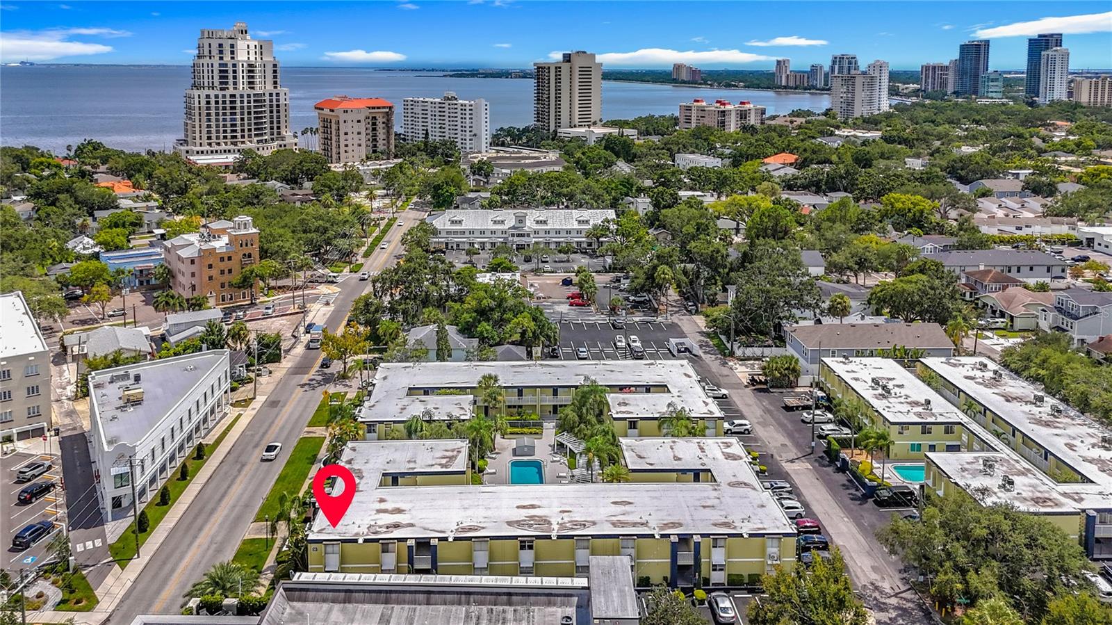 Discover South Tampa Living at Its Best! Welcome to this light and bright 1-bedroom, 1-bath second-floor condo located in the heart of the SoHo District, just steps from Bayshore Boulevard. This fully updated, TURN-KEY home features beautiful solid stone kitchen counter, a newer washer/dryer, modern lighting and ceiling fan, durable vinyl flooring throughout, and all modern appliances included. The open living/dining layout creates a comfortable, inviting and natural light filled space. Water and Trash included. 1301 Soho also features a peaceful gated courtyard & resort style swimming pool - perfect to enjoy what Florida has to offer. Low HOA fee and a great association. Unbeatable proximity to BAYSHORE’s Waterfront trail, SoHo’s restaurants and nightlife, HYDE PARK Village, Trader Joe’s, the University of Tampa, and Top Medical facilities. Within walking distance to Fresh Kitchen, Epicurean Hotel, Bern’s Steakhouse, Green Lemon and The Haven. Perfect as a primary residence or investment property with excellent rental potential, this move-in ready Condo offers the ideal combination of style, super convenience, and PRIME WALKABLE LOCATION.
