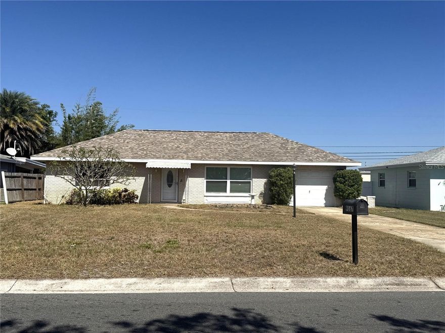 Short Sale. Great opportunity to own a 3-bedroom home in the sought-after neighborhood of Bay Ridge Estates! Enjoy the great weather in the lovely screened lanai or relax by the stone wood-burning fireplace on those chilly evenings. The garage has been converted to the 3rd bedroom. The private, fenced backyard offers privacy, and plenty of room. No HOA or CDD fees. This home does NOT require flood insurance and did not sustain any hurricane damage. Updates include a newer roof (2020), a tankless hot water heater, updated electrical, and sprinkler panel. HVAC & ductwork replaced 2017. Great location with nearby shops and restaurants, near the Pinellas Trail, Seminole Rec Center & Library, only 7 miles to the beach, and a short distance to the St Pete-Clearwater Airport.