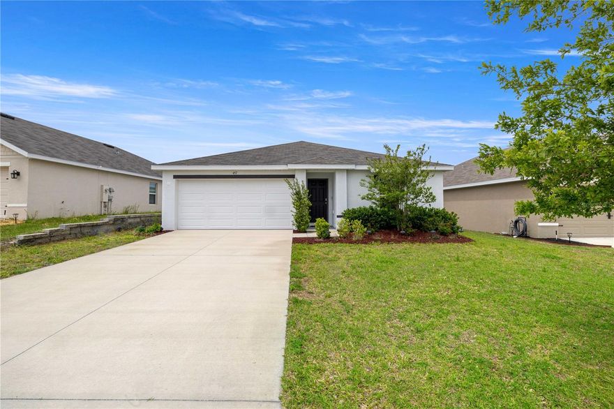 GOLF COMMUNITY | 4 BEDROOMS |  FENCING ALLOWED Located in a desirable golf community, this 4-bedroom, 2-bath, 2-car garage home offers a well-designed living space. Fencing and storage sheds are permitted, giving you flexibility to truly make the property your own. Inside, you’ll find a spacious and functional layout featuring a formal dining room, a large living area, and an open kitchen with breakfast bar seating and stainless steel appliances for both everyday living and entertaining.  The split floor plan includes three bedrooms that share a full bath with a generous linen closet, along with a dedicated laundry room for added convenience. The owner’s suite is privately situated with a walk-in closet, and an en-suite bathroom, walk-in tile shower, water closet, and an additional linen closet. There is lots of room to create your own outdoor space. Conveniently located near Beverly Hills Community Park, Central Ridge Library, shopping, dining, and the Suncoast Parkway, this home offers easy access to Tampa and surrounding Citrus County areas. Optimal for first-time buyers, seasonal residents, or investors looking for a well-located Florida home.