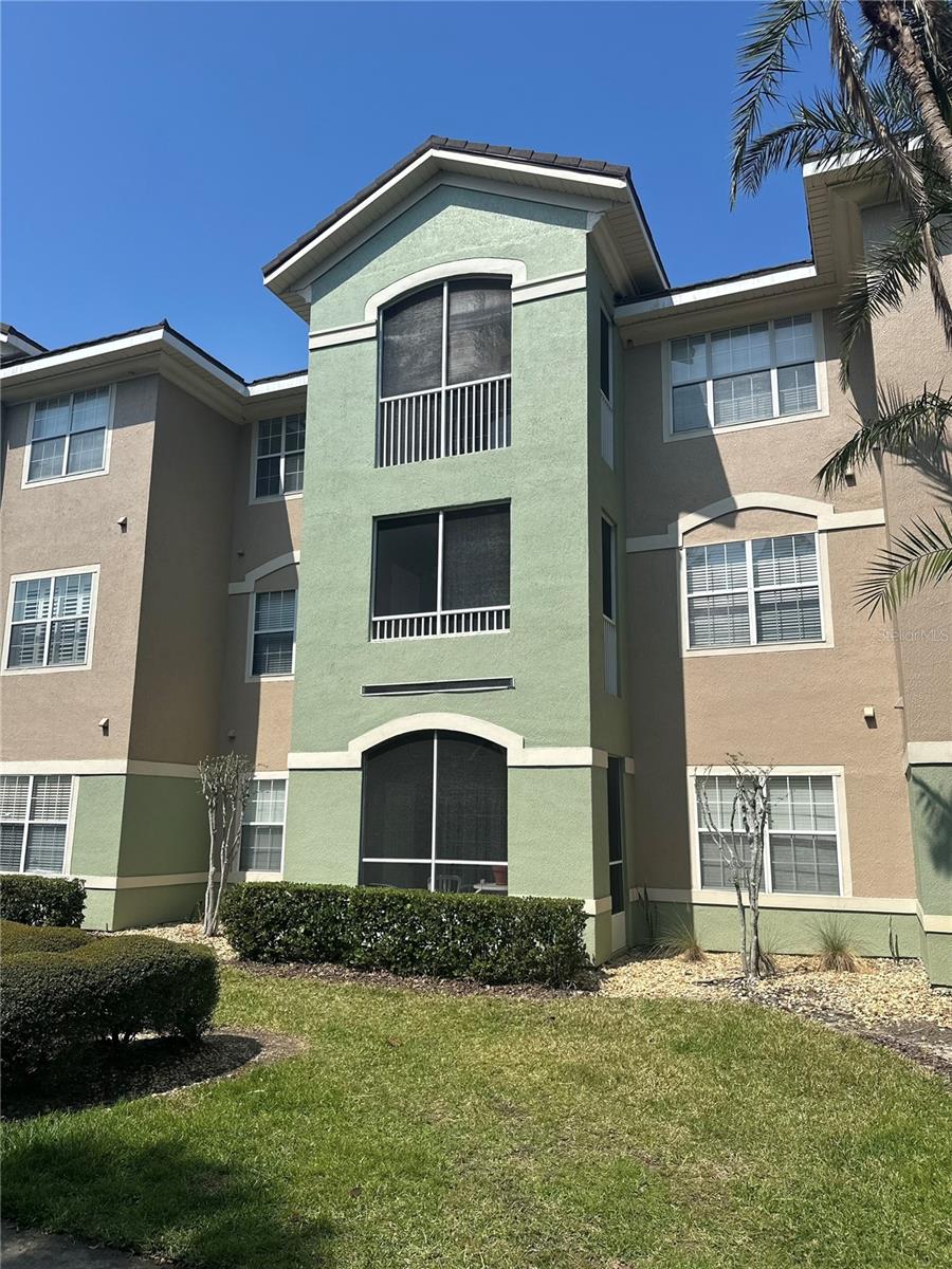 Beautiful move-in ready second floor condo. First time Home buyer or investors dream. Location, location, location in a gated community located in Summergate. Right in Central Florida. Walking distances to Universal Studios, Valencia Community College West Campus, Millenia Mall and the famous International Drive. This home offers a 2 bedrooms and 2 bathrooms. The master bedroom has a walk-in closet. The home has been upgraded, vacant and ready to move in. The two bedrooms are divided by a combo dining room and living room. Offers a washer and dryer in a separate storage. Screened in patio over looking the side garden. The potential of the home is up to the new owner "YOU" to make it your own.