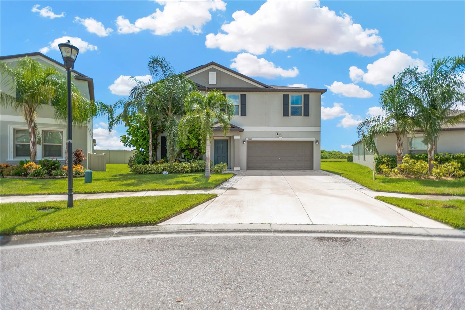 Come see this beautiful home that sits on the largest lot in the subdivision. This 2,896 square foot, five bedroom home is ideal for those in search of plenty of living space. The designer kitchen features an abundance of counter and cabinet space that is sure to appeal to your inner-chef. It looks out to the open space of the family and dining room for a great open feel. The bedrooms are large and on the second floor while the master suite is over 20 feet wide and on the first floor. The community of Lynwood in Apollo Beach is within close proximity to the waters of Tampa Bay, providing boating, paddle boarding, kayaking and other aquatic opportunities. The nearby E.G. Simmons Regional Park and the popular Manatee Viewing Center also bring a uniqueness to this area for nature enthusiasts. Within the community itself, residents enjoy a resort-style swimming pool with cabana seating and an adjacent green space for an abundance of outdoor activities in the Florida sun.