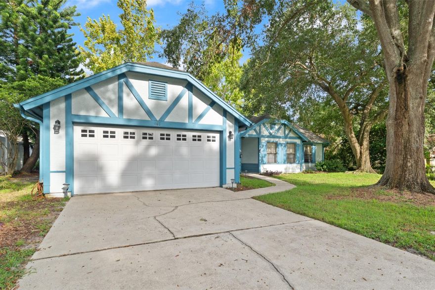 Prime Renovation or Investment Opportunity in The Hills of Lake Mary! Welcome to 448 Autumn Oaks Place- this 4-bedroom, 2-bath home offers over 2,000 sq ft and a smart split-wing layout, placing the master suite apart from the secondary bedrooms for added privacy. The spacious kitchen with breakfast nook opens to the living room, while the formal sitting area and formal dining room provide versatile flex space, ideal for a home office, playroom, hobby room, or additional lounge. Set on an oversized lot with mature landscaping, the home offers both space and seclusion. This property is a solid choice for buyers ready to take on a renovation with strong potential. Residents benefit from quick routes to the 417 or Interstate 4, the Sanford airport, Downtown Orlando, and the Space Coast Beaches.