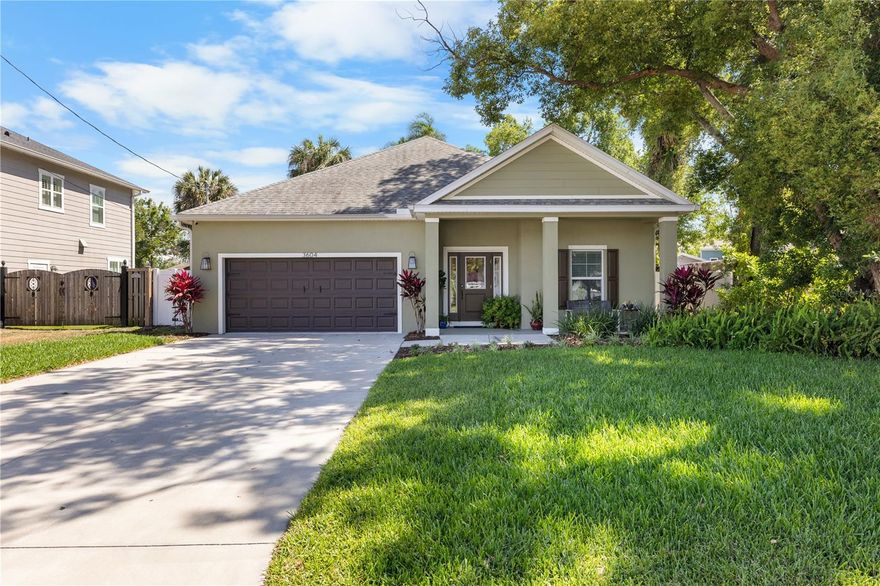 One or more photo(s) has been virtually staged. Welcome to 3604 W North B Street, a beautifully designed South Tampa residence offering the perfect combination
of location, layout, and lifestyle.
This move-in-ready 3-bedroom, 2.5-bath home with a dedicated study/flex room features approximately 2,010 squares
feet of air-conditioned living space, a functional single-story floor plan, an attached garage, and a covered
front porch. Designed for modern living, the home offers an open and comfortable flow between the foyer, living
area, dining space, and kitchen, creating an inviting setting for everyday living and entertaining. The private
primary suite features his-and-her walk-in closets and an en-suite bathroom, while the additional bedrooms and
bathrooms provide excellent flexibility for family, guests, or work-from-home needs. The dedicated study can be
used as a home office, playroom, reading room, fitness area, or additional flex space. The home also includes
interior laundry, generous storage, impact-resistant insulated windows and doors, and quality construction
features designed for Florida living. Situated in the highly desirable South Tampa / 33609 corridor, this
property is just minutes from Midtown Tampa, Hyde Park Village, SoHo, Bayshore Boulevard, Downtown Tampa, the
Westshore Business District, International Plaza, Tampa International Airport, Raymond James Stadium, top
restaurants, shopping, parks, and major commuter routes.