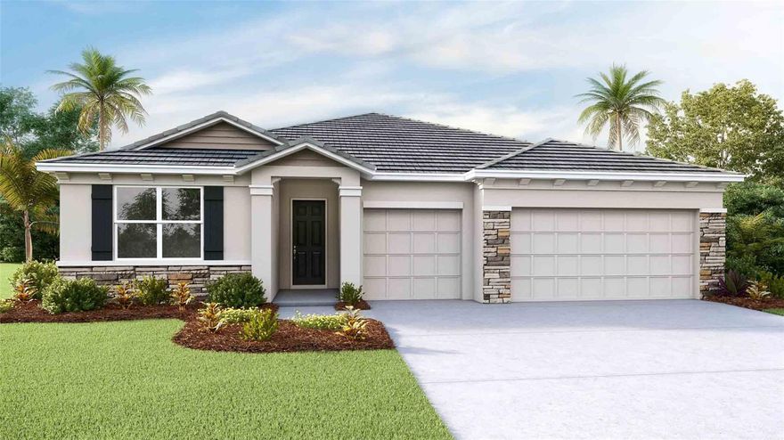 Pre-Construction. To be built. Builder is offering buyers up to $25,000 toward closing costs with preferred lender and title company. Nestled in Zephyrhills, Florida, Hammock at Two Rivers by D.R. Horton offers an elevated new home experience within the highly desirable Two Rivers master-planned community. This premier location provides the perfect balance of peaceful living and convenient access to the best of the Tampa Bay area, including Wesley Chapel, downtown Tampa, major employment centers, international airports, and premier shopping and dining destinations. Ideally located off State Road 56, between Morris Bridge Road and Highway 301, everything you need is just a short drive away. Hammock at Two Rivers offers residents access to The Landing, a private social club designed to bring community, wellness, and connection together. Inspired by Florida’s natural beauty, The Landing is planned as an extension of home, featuring gathering spaces, recreation areas, and amenities designed for relaxation, activity, and everyday enjoyment. New homes at Hammock at Two Rivers by D.R. Horton are thoughtfully designed with a focus on modern living, upscale finishes, and flexible floor plans suited for a variety of lifestyles. Homes are built to D.R. Horton’s quality construction standards and present features designed for comfort, durability, and Florida living. Each home also includes D.R. Horton’s Home Is Connected® Smart Home System, providing added convenience through integrated technology. Living in Hammock at Two Rivers places homeowners near popular destinations such as The Grove, KRATES, Tampa Premium Outlets, and Wiregrass Mall, along with family-friendly attractions like Main Event Entertainment Center, AdventHealth Center Ice, and the Wesley Chapel Sports Complex. Backed by America’s #1 Builder since 2002, Hammock at Two Rivers offers a distinctive blend of location, lifestyle, and long-term value. Discover elevated new home living near Tampa and schedule your tour today at Hammock at Two Rivers by D.R. Horton.
Pictures, photographs, colors, features, and sizes are for illustration purposes only and will vary from homes as built. Home and community information, including pricing, included features, terms, availability, and amenities, are subject to change and prior sale at any time without notice or obligation. Materials may vary based on availability. D.R. Horton Reserves all Rights.