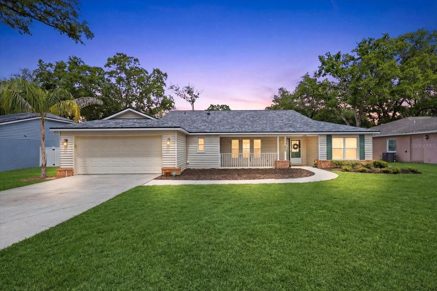 One or more photo(s) has been virtually staged. Welcome to Bryan Oaks Reserve! This beautifully maintained 3-bedroom, 2-bath pool home with a 2-car garage sits on an oversized, fenced lot in one of Brandon’s most desirable established neighborhoods. Featuring 1,851 sq ft of living space, this home offers a functional split floor plan with spacious living areas and modern upgrades throughout.

The updated kitchen showcases granite countertops, a large center island, stainless steel appliances, and ample cabinetry—perfect for everyday living and entertaining. Tile flooring flows through the main living areas, with comfortable carpet in the bedrooms. Both bathrooms have been tastefully remodeled, including a spacious primary suite with dual sinks, walk-in closet, and separate tub and shower.

Step outside to your private backyard oasis featuring a screened lanai and sparkling in-ground pool, ideal for relaxing or hosting gatherings. The oversized fenced yard and mature landscaping provide privacy and room to enjoy Florida living.

Major upgrade: BRAND NEW ROOF—huge value for insurance savings and long-term peace of mind.

Conveniently located near Bloomingdale Ave with easy access to shopping, dining, and top-rated schools. No HOA and no CDD fees.

Move-in ready and priced to compete—schedule your private showing today!