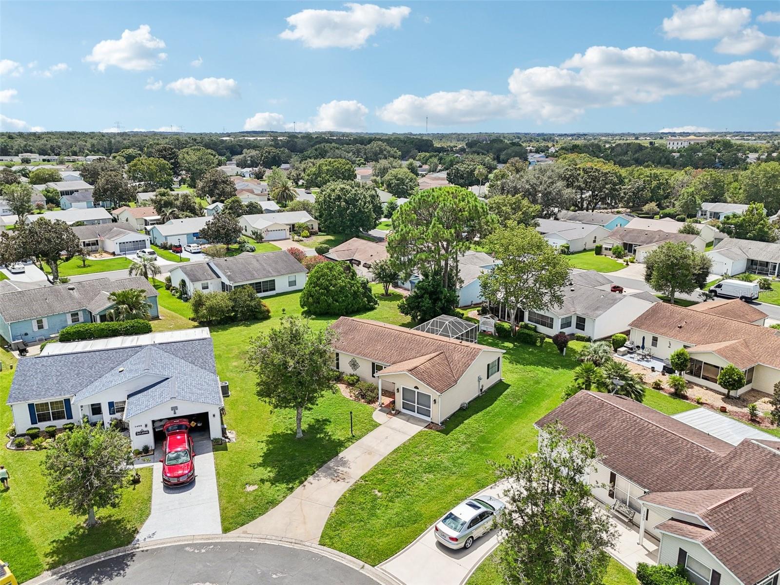 Say “Yes” to The Villages Lifestyle!
This isn’t just a house—it’s a home where the seller is saying yes to possibility:
Yes to $6,000 in buyer perks—spend it your way.
Yes to turnkey living—fully furnished and ready to move right in.
Yes to fun—the golf cart comes with the keys.
And best of all, yes to no bond!
Tucked on an oversized, nearly quarter-acre pie-shaped lot, this home greets you with a fragrant lemon tree in the front yard—an everyday reminder of Florida sweetness. Inside, you’ll find 1,066 sq. ft. of sunlit living space, designed for both connection and comfort. Mornings feel brighter in the cheerful kitchen, evenings stretch longer on the freshly painted, screened lanai, and every day flows with ease in an open, welcoming layout.
Practical updates bring peace of mind—2018 roof, brand-new water heater (Feb 2025), and those $6,000 in concessions waiting to be shaped into the updates or upgrades you choose (perhaps a new HVAC).
Location? Perfect. Nestled between Spanish Springs and Lake Sumter Landing, you’re just minutes from Tierra Del Sol Country Club, nightly entertainment, dining, golf, and the endless activities that make The Villages famous.
This home is more than move-in ready—it’s a chance to step into the lifestyle you’ve been dreaming of, where every “yes” leads to more joy, more freedom, and more Florida days well-lived.