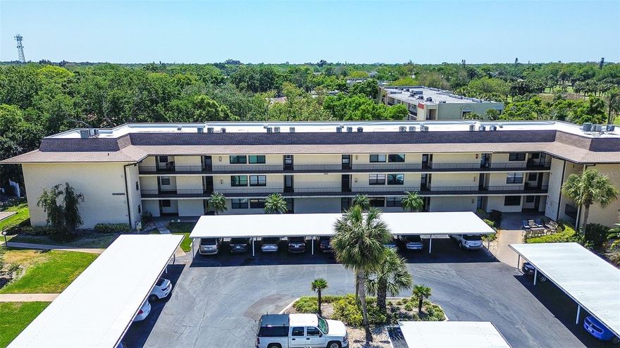 Welcome To Your Slice of Florida Living! This Bright and Beautiful 2-Bedroom, 2-Bath Split Plan Condo Offers 1,045 Square Feet of Comfort and Style. Step Inside to a Refreshed Kitchen and 2 Ensuite Modern Baths Featuring Sleek Walk-In Showers—Perfect for Easy, Everyday Living. Start Your Mornings on the Lanai, Where A Tranquil Brook View Sets the Tone For Relaxed, Coastal Vibes. Just Next Door, You’ll Find a Golf Course with Active Leagues, Making It Easy to Jump Into The Game or Simply Enjoy The Scenery. This Vibrant Community Is All About Connection and Fun. Featuring A Heated Pool, Lively Social Center, And Plenty Of Ways to Stay Active with Tennis And Pickleball. Whether You're Looking to Unwind or Stay On the Go, This Is Florida Living at Its Best. Included in the Reasonable Condo Fee Of $604 is Cable, Internet, Reserves, Rec Areas, Social Clubs, Heated Pool, Water, Sewer, and Trash. Milestone and Reserve Studies complete, New Roof (2025), Electric (2022), AC (2021), Water Heater (2021) Plumbing (2022), Windows (2023) So No Worries for Years to Come. Stop By and See It For Yourself, You’ll Feel Right At Home!