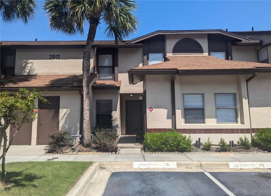 Nice 2 bedroom, 2 bath first floor condo in well maintained gated community close to public transportation, shopping, airport, Downtown, major highways and restaurants.  Tile flooring throughout for easy maintenance, stainless steel appliances, granite countertop, eat in area in kitchen with pass through to dining/living area, inside laundry closet, screened in porch and split bedrooms.  Both master bathroom and guest bathroom have been updated.  Perfect starter home or first time buyers.  Enjoy the community amenities - tennis courts, recreational clubhouse, fitness center, playground and pool.  Come and check it out.