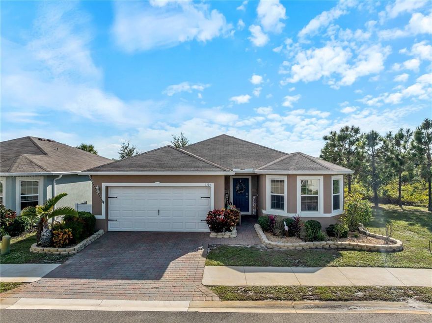 5301 Shell Mound Circle is a move-in ready home on a private conservation lot in the sought-after Waterford community of Punta Gorda. With no rear neighbors and peaceful views of nature, this home gives you both privacy and a calm setting.

The curb appeal is clean and polished with a brick paver driveway, fresh landscaping, and a welcoming front entry. Inside, the open layout is filled with natural light and easy-to-maintain tile floors. The spacious living room flows into a modern kitchen with white shaker cabinets, stainless steel appliances, quartz countertops, and a bar-height counter perfect for casual dining.

The primary bedroom is tucked away with its own bathroom featuring double sinks, a large walk-in shower, and a walk-in closet. Two guest bedrooms and a second full bath give you flexible space for family, visitors, or even a home office. There's also a dedicated laundry room with extra cabinet storage.

One of the best features of this home is the backyard view of untouched greenery. You can enjoy quiet mornings and peaceful evenings without rear neighbors. The Waterford community includes a resort-style pool, clubhouse, and fitness center, adding even more value.

Located close to downtown Punta Gorda, shopping, restaurants, and easy highway access, this home checks all the boxes.

Book your private tour today before it's gone!