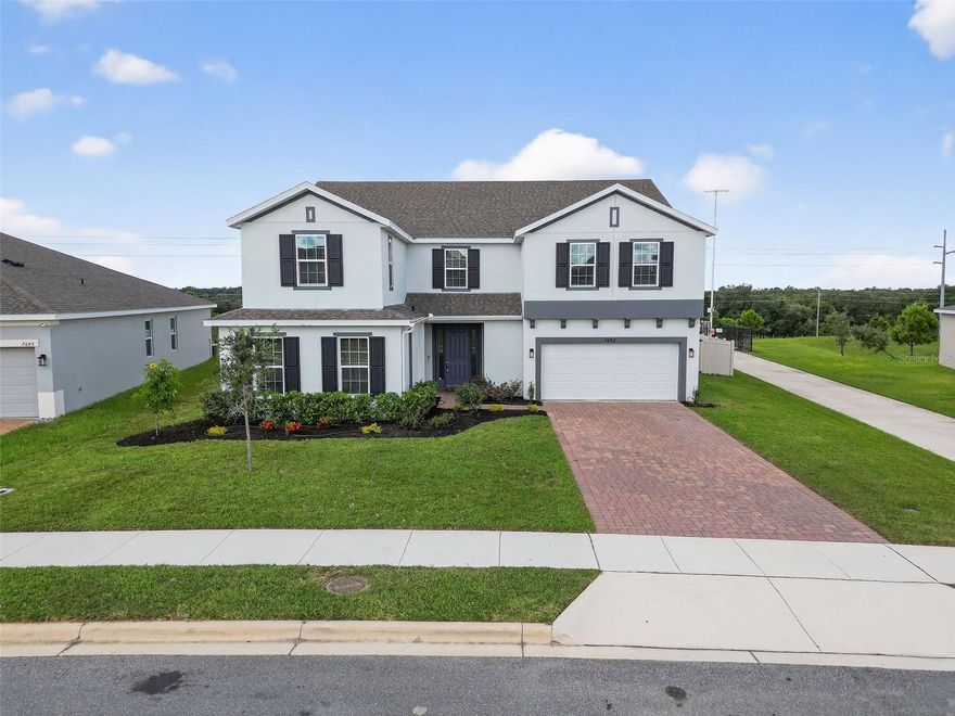 Welcome to this stunning 7-bedroom, 5.5-bath home in the desirable Ridgeview community in Clermont. Offering an abundance of living space, this property is designed for both comfort and convenience. The flexible floor plan includes a private mother-in-law suite, ideal for extended family, guests, or even a home office setup. The spacious kitchen opens to the living and dining areas, creating the perfect setting for entertaining and everyday living. A large loft upstairs provides additional space for a media room, playroom, or second family lounge.

Recent updates include new carpet and select new tile flooring, giving the home a fresh and move-in ready feel. The primary suite offers a generous retreat with ample closet space and a spa-like bathroom. Outside, the community features a sparkling pool, playground, and open green spaces to enjoy Florida’s outdoor lifestyle. Located just minutes from shopping, dining, theme parks, and major highways, this home combines size, style, and location. With room for everyone and thoughtful upgrades throughout, it is truly a rare find in today’s market.
Don’t miss the chance to make this exceptional property yours, schedule your private tour today!