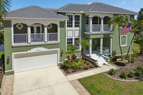 Photo of 703 Bunker View Drive, Apollo Beach, FL 33572 (MLS # TB8502608)