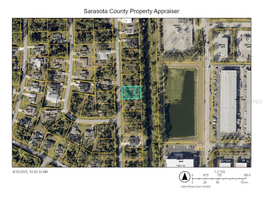 80x120 zone X lot in a developing  neighborhood.  Lots 30 and 32 are also available under separate contract.