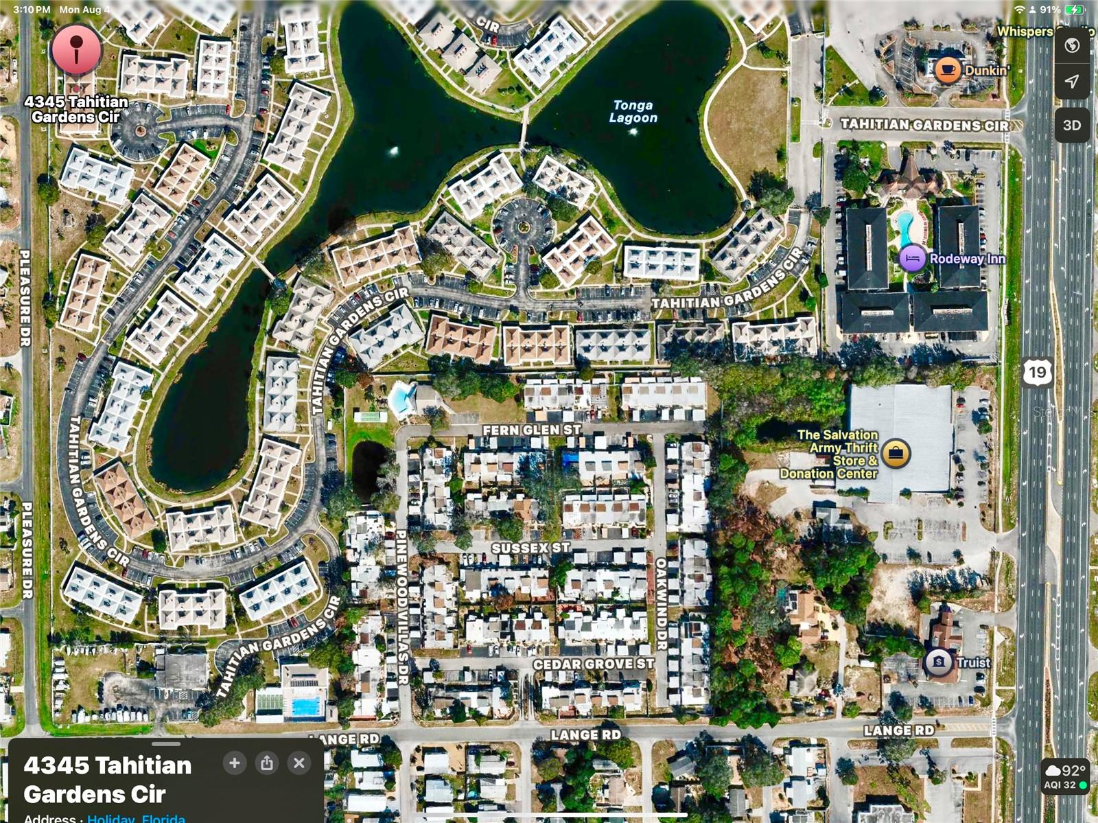 TAHITIAN GARDENS CONDO - Residential Lease