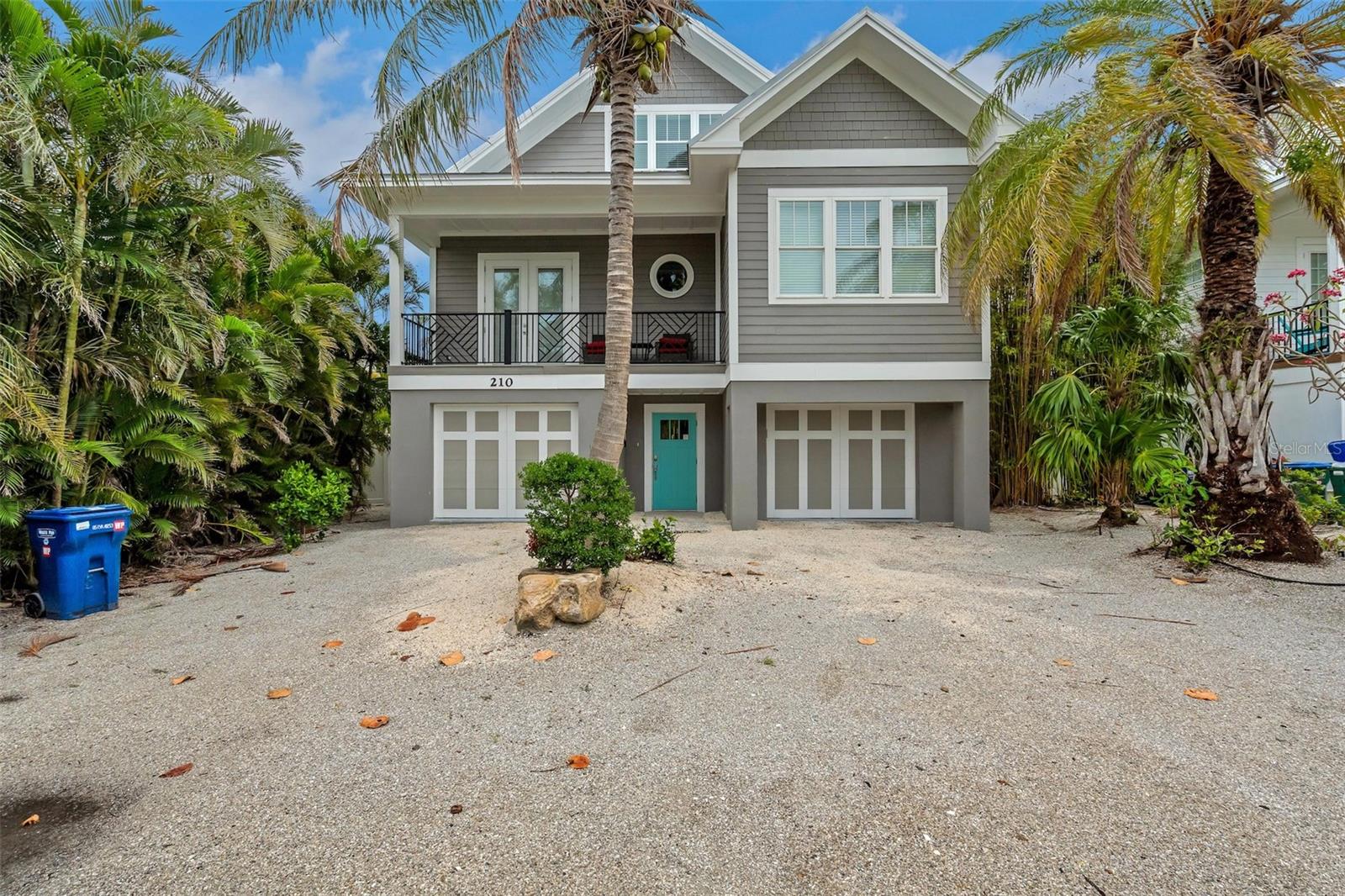 Welcome to Harbor Haven, an exquisite retreat located on the stunning Anna Maria Island, just a stone's throw away from world-class beaches, delightful restaurants, unique shopping experiences, and vibrant local culture. This spacious home features a large open floor plan with four bedrooms, a loft, and five and a half bathrooms.
The chef’s kitchen is a culinary dream, complete with custom cabinets, elegant granite countertops, and modern stainless-steel appliances. This space seamlessly flows into a dining area and a cozy living room, highlighted by balcony doors that lead to a covered outdoor deck perfect for enjoying the warm Florida weather.
The crown jewel of this property is the resort-style backyard oasis, featuring a refreshing pool with a waterfall slide and a relaxing hot tub. There's ample space to unwind and fully embrace the Florida lifestyle.
Do not forget to visit the rooftop deck for breathtaking sunset views. This home is not only a fantastic vacation rental with existing bookings but also a perfect place to call your own. Contact us today to schedule your private showing!