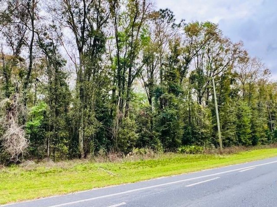 Corner of US HWY 129 and County Road 138 in Gilchrist County! This naturally wooded property is just a mile from the Santa Fe river boat ramp and campground but this property is high and dry! This property has so much potential! Two 4.15 acre parcels being sold together. with paved road frontage on the West and North sides and a county maintained limerock road on the South side. Call today for more information!