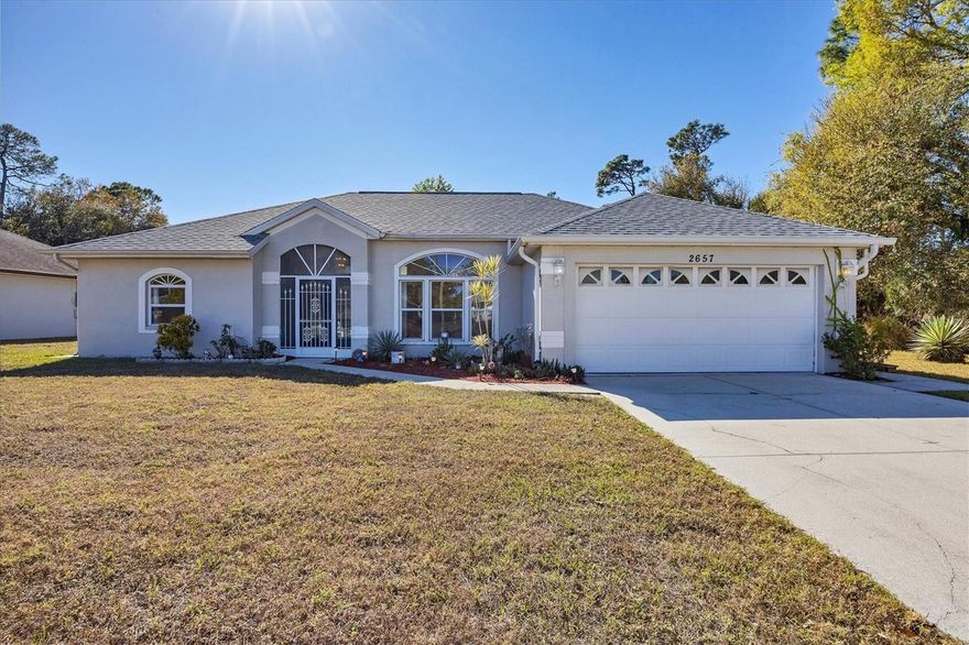 PRICE IMPROVEMENT + FRESH INTERIOR PAINT! NOW $359,000

Well-priced pool home with CITY WATER in North Port, now with fresh updates. The interior has been newly painted in a soft neutral tone and some updates in bath (s) lighting fixtures have been updated, giving the home a clean and refreshed feel.

This well-kept 3 bed, 2 bath home offers space, comfort, and easy Florida living. The layout includes a living room, dining room, AND FAMILY ROOM. The kitchen is centrally located with views of the pool and features a large pantry, eat in nook area, Island with eat and up bar, and indoor laundry room with access to the 2-car garage.

Both the living room and family room open to a covered lanai that leads to the screened pool area. The backyard offers a private setting and separate covered area.

Interior features include tile and laminate flooring throughout with no carpet.