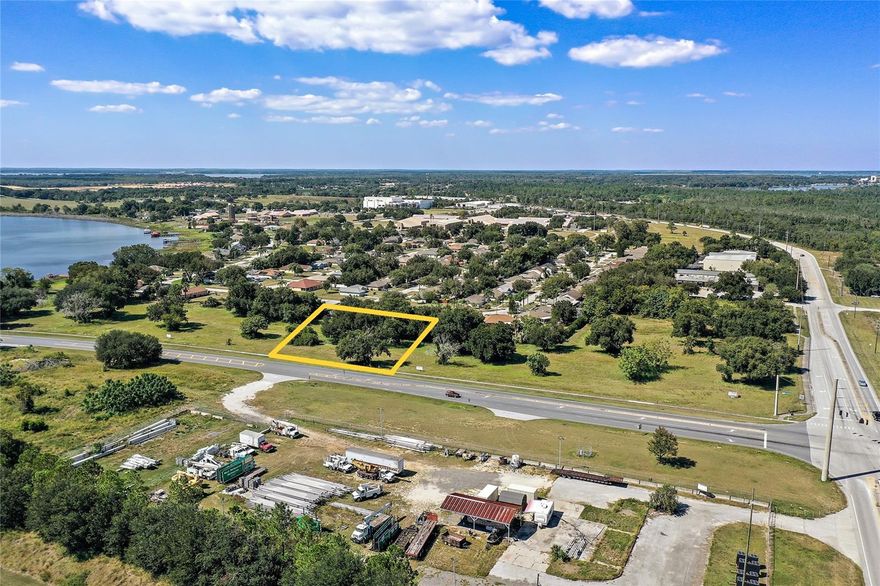 1+/- Acres on CR 448, Located in the City of Tavares, City Utilities available, Zoned PD. Located in the heart of Central Florida less than an hour from Orlando and less than 45 minutes from The Villages. Additional adjoining parcels available.