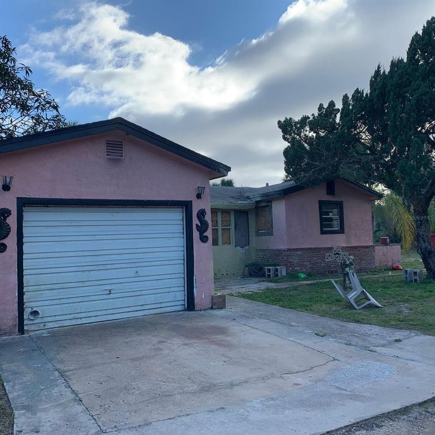 Investors Dream: This property has been gutted to the beams to provide a blank canvas. The possibilities are endless at this home. A light rehab is needed now that demo and framing has been completed.