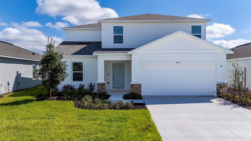 Beautiful 5-Bedroom Home for Rent in Kissimmee – Redbud Model by Taylor Morrison with water views! Great rental find in the neighborhood. Enjoy the pleasure of a new construction being the first tenant of this beautiful home.
Welcome to this stunning Redbud model by Taylor Morrison, offering 2,143 sq. ft. of modern living space designed for comfort and flexibility with 5 bedrooms and a flex room.
Step inside to a bright open-concept layout featuring a spacious great room and dining area that flow seamlessly into a chef-inspired kitchen with a walk-in pantry — perfect for entertaining and everyday living. Sliding doors lead to a patio, creating a true indoor/outdoor Florida lifestyle with water views.
The first floor includes a guest bedroom and full bath, ideal for visitors or multigenerational living. You’ll also find a versatile flex room that can serve as a home office, gym, or private dining room.
Upstairs, the primary suite offers a walk-in closet and an elegant bathroom with dual sinks. Three additional bedrooms share a full bathroom, and a conveniently located laundry room completes the upper level.
Enjoy peaceful mornings and relaxing evenings from your backyard with tranquil lake views, perfect for taking in Florida’s beautiful sunrises and sunsets.
Located in a quiet and growing community in Kissimmee, this home provides easy access to shopping, schools, major highways, and local attractions — just a short drive to theme parks, restaurants, and entertainment.
Don’t miss the opportunity to live in this desirable community combining comfort, style, and convenience. Schedule your showing today!