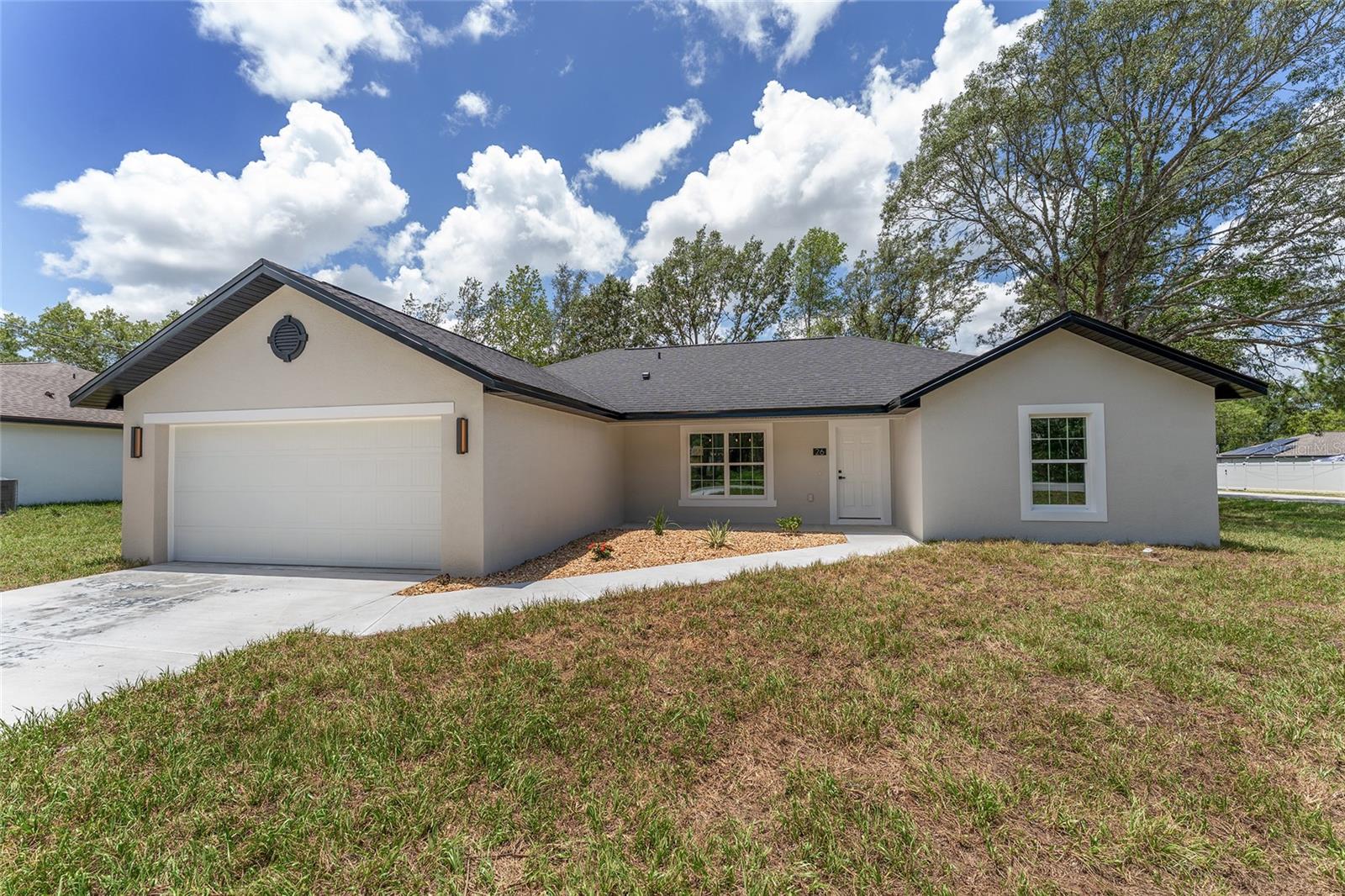 One or more photo(s) has been virtually staged. Under Construction. Beautiful new construction home situated on an oversized lot in a quiet neighborhood. Builder warranties included.