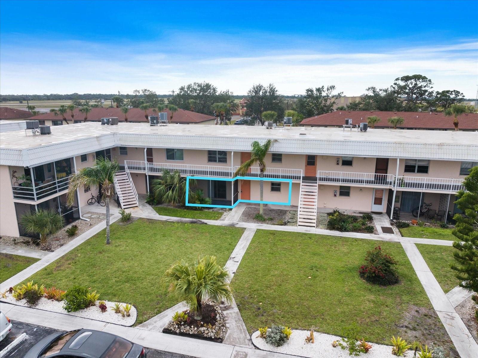 Fully renovated Venice Island condo!! This cozy condo has been renovated extensively. The kitchen is equipped with newer stainless steel appliances, quartz countertops, and custom cabinetry. The kitchen is opened up and connects your spacious living room which has access to your lanai. The bedrooms are both very spacious and can accommodate a king bed and night stands. The primary bedroom has an en-suite bathroom with walk-in shower with glass doors, and a walk-in closet. The second bath is also fully renovated and features another custom walk-in shower with glass doors and upgraded fixtures. This stunningly renovated condo is also just a short walk or bike ride to Venice Beach, Sharkey's, and Historic Downtown Venice. This is a great opportunity to own your own piece of Paradise on Venice Island! The island lifestyle awaits!