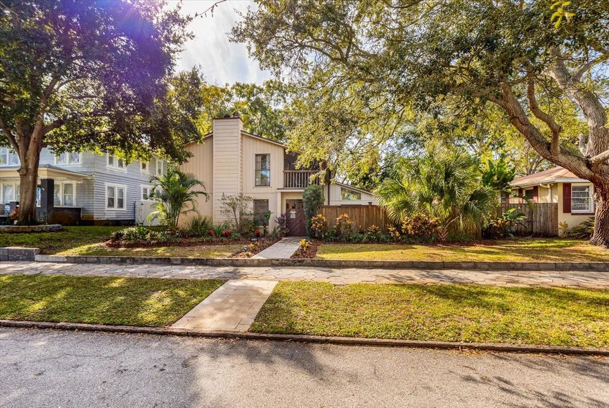Captivating 4-Bedroom, 2.5-Bath Historic Home in Old Northeast

Step into the charm of Old Northeast with this fantastic 4-bedroom, 2.5-bathroom, 2-story home built in 1980 that also includes a 2-garage. This residence exudes character and boasts a courtyard with a refreshing pool, creating a serene oasis in the heart of St. Petersburg.

Embrace the allure of the second-floor screened-in porch, complete with a hot tub, offering a perfect retreat to unwind. The expansive backyard is adorned with a deck and meticulous landscaping, providing an ideal space for relaxation and entertainment. Additionally, a parking pad in the back alley adds convenience for extra parking.

Situated in a premier neighborhood in Saint Pete's historical northeast, this home offers proximity to downtown, mere minutes away. Enjoy the convenience of downtown parks, beaches, and entertainment within walking distance. The vibrant atmosphere of Coffee Pot Bayou waterfront, coupled with a scenic drive full of restaurants and shops, enhances the appeal of this locale.

Experience the best of what St. Pete has to offer, from museums to waterfront restaurants and boating activities. The home is only a 20-minute drive to Tampa International Airport, making travel seamless.

Inside, discover a thoughtful layout featuring a fireplace, split bedrooms, and a loft upstairs. Notably, one of the bedrooms is situated downstairs, catering to potential in-law or nanny arrangements.

This beautiful residence harmonizes historical charm with modern conveniences, providing a unique and inviting living experience. Schedule your private tour today and immerse yourself in the elegance and comfort this Old Northeast gem has to offer.

Call now to secure your exclusive tour and make this captivating home yours!