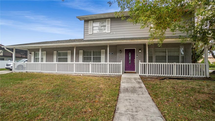 Welcome to this charming home in Orlando. This spacious corner lot offers four bedrooms, three and half bathrooms with the Owners suite on the first floor with a large walk in closet. The property boast a spacious backyard perfect for outdoor activities featuring a salt water pool. Located close to downtown, shopping centers and minutes from major highways such as 408, 528 & 417. Also a long driveway allowing multiple vehicle parking. This home offers convenience and tranquility. Don't miss out on this fantastic opportunity.