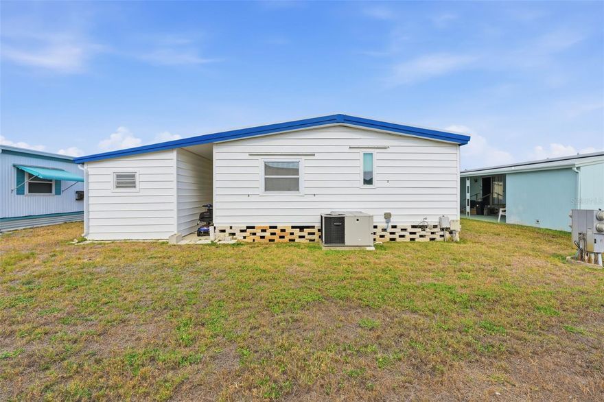 Welcome to the highly sought-after Lake Conley (Lake Colony), a premier gated 55+ community where you own your land! This beautifully updated 2-bedroom, 2-bathroom manufactured home offers approximately 1,100 square feet of modern living space designed for comfort and the active Florida lifestyle. 
Step inside to find a spacious, open floor plan featuring fresh interior paint and brand-new laminate flooring throughout. The kitchen is chef-ready with new countertops and a full suite of appliances, including a dishwasher, microwave, range, and refrigerator. The master suite serves as a private retreat with an en-suite bathroom and a generous walk-in closet, while the second bathroom has been tastefully updated with a brand-new shower. For added versatility, the fully enclosed Florida room provides excellent extra living space, and the home is thoughtfully designed to be wheelchair accessible. 
Major systems offer peace of mind, including a 2017 AC system featuring a brand-new compressor and condenser installed just one year ago. The exterior is equally low-maintenance with durable vinyl siding and a private carport. 
Life in Lake Conley is as active or relaxing as you choose. With a low monthly HOA, residents enjoy a heated swimming pool, clubhouse, shuffleboard, horseshoe courts, and unique activities like beanbag baseball. Water enthusiasts will love the private boat ramp, fishing pier, and lakefront dock—perfect for catching breathtaking Florida sunsets. 
This pet-friendly, golf-cart-friendly community is perfectly situated in Pasco County, just minutes from the historic Tarpon Springs Sponge Docks, pristine local beaches, top-tier hospitals, and premier shopping. Don't miss your chance to join this vibrant community!