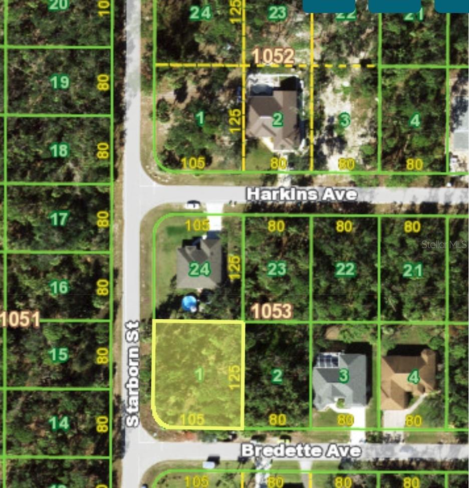 GORGEOUS CORNER LOT!! .30 acres. Surrounded by beautiful custom homes, this is one of the nicest lots in Port Charlotte. Just far enough from US 41 to maintain that quiet country feel, but close enough to enjoy all the area has to offer. Convenient access to shopping, restaurants, schools, and hospitals. Nearby is a multitude of golf courses, world-class fishing, boating, and stunning Gulf beaches. The lot next to it is also available for purchase if you want to combine them, or may be purchased separately. See 18100 Bredette Avenue, or MLS TB8422335