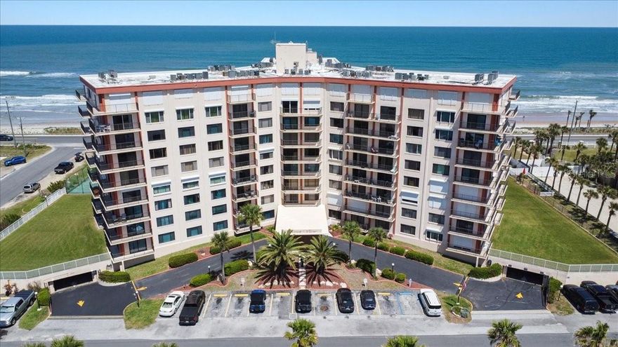 Experience effortless coastal living in this beautifully maintained 2-bedroom, 2-bathroom condo in Ocean View Manor offering 1,331 square feet in the heart of Flagler Beach. With a desirable split floor plan and direct ocean views from your unit, this home is perfectly designed for both privacy and relaxation. Wake up to the sound of the waves and enjoy easy beach days with public access just across A1A. The condo is equipped with hurricane-impact windows and doors, providing both peace of mind and energy efficiency. Inside, the layout is bright and inviting, with spacious living areas that take full advantage of the coastal scenery. Recent updates include a new HVAC system (2023) and water heater (2022), ensuring comfort and reliability for years to come. Residents enjoy a wide array of resort-style amenities, including a pool, fitness center, pickleball/tennis courts, shuffleboard, sauna, and a secure underground parking garage. The comprehensive condo fee adds exceptional value by covering most utilities—leaving only electric as a separate expense. Ocean View Manor has passed inspection and has never had an assessment to date. Any maintenance issues can be quickly addressed as the condo has a maintenance team onsite. Located just minutes from local restaurants, shops, and everything Flagler Beach has to offer, this condo is ideal as a primary residence, vacation getaway, or investment opportunity. Don’t miss your chance to own a slice of oceanfront paradise!