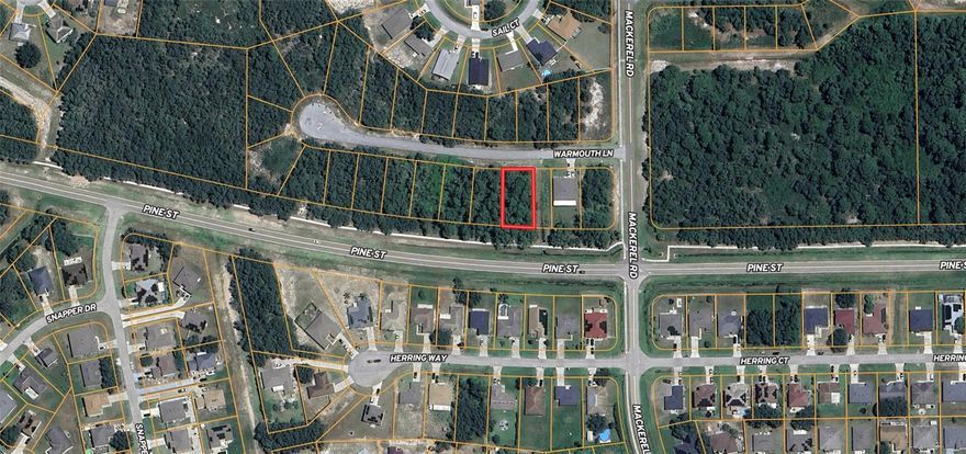 This 0.21-acre residential lot sits on Warmouth Ln in Poinciana’s Neighborhood 4, Village 7. Just 35 miles from MCO Airport and about 75 miles from Tampa. The property fronts a paved road and is zoned PUD for a single-family home. It’s fully in Flood Zone X (no flood insurance required) and surrounded by newer construction throughout the area. Enjoy quick access to Pine St, Mackerel Rd, nearby schools, parks, and community amenities. With low yearly taxes, no wetlands, and steady growth in Polk County, this lot is a solid choice for building or investing. Buyers should verify utility connection distances and local building requirements.