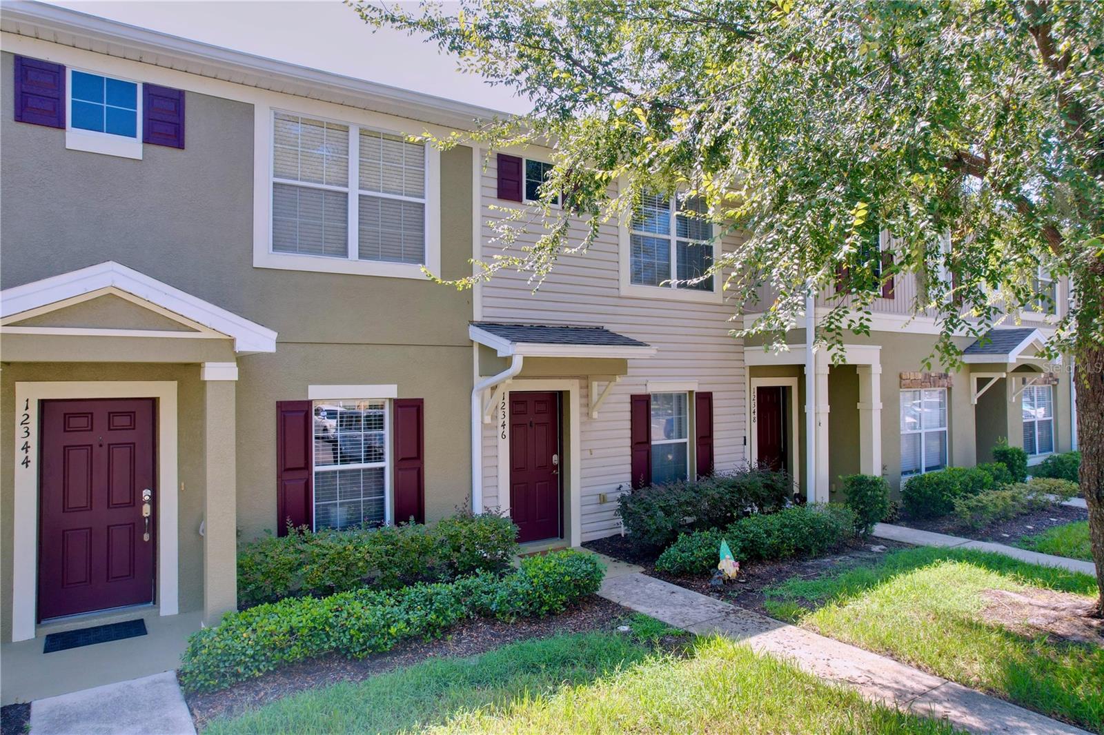 Located in the Panther Trace area of Riverview Florida. This two-bedroom, two and a half bath is steps away from the community pool.
Downstairs, you've got your main living space and kitchen that open up to a screened-in back patio with a peaceful pond view. The east facing patio gives you beautiful morning sunrises over the pond and a great place to grill and chill while escaping the blazing afternoon sun.
Upstairs are two good-sized bedrooms, each with its own full bathroom, so everyone gets their space. The roof is about 8 years old, the air conditioning is just 2 years old and the water heater was recently updated too, so you won’t be stressing about big-ticket items. Water, sewer, trash and lawn maintenance included in the monthly HOA fee of $275.
This gated townhome unit sits away from any road noise and is close to shopping, dining, the interstate, MacDill AFB & Tampa.
Whether you are looking for your first home, a winter retreat, or a smart investment, this Riverview townhome offers the perfect blend of comfort and location.