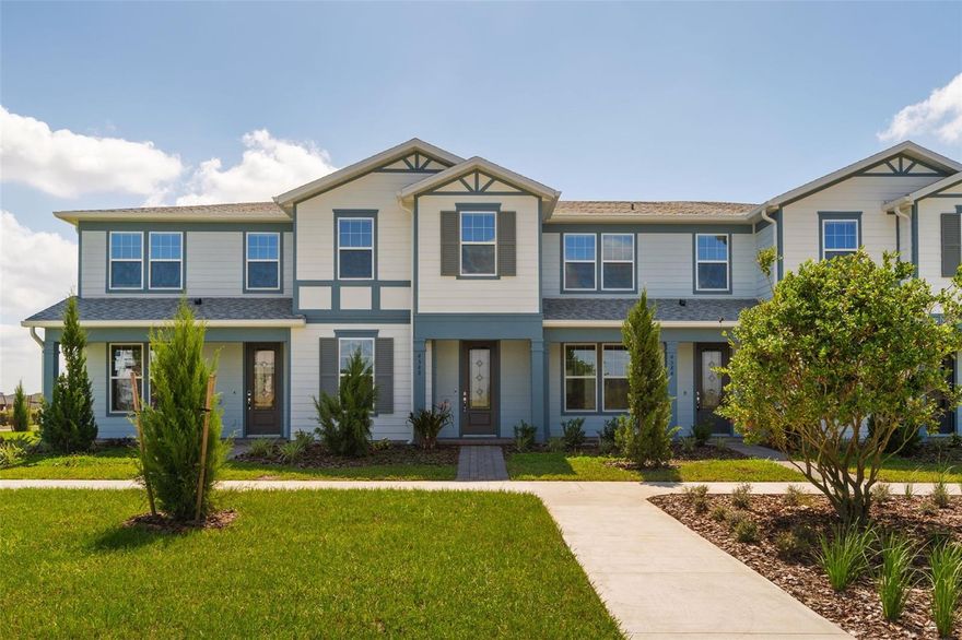 Welcome home to 4588 Maple Waltz Alley, a brand-new luxury townhome for rent in the highly sought-after Parkside Trails community of Clermont, Florida. Step through the front door into a bright, open-concept living space that effortlessly connects the gourmet kitchen, dining area, and great room — perfect for relaxing evenings or entertaining guests. The kitchen shines with quartz countertops, stainless steel appliances, soft-close cabinetry, and a stylish tile backsplash, creating a modern chef’s dream. Upstairs, the spacious primary suite features a walk-in closet and spa-style bathroom, while two additional bedrooms provide the perfect setup for family, guests, or a home office. Every detail is brand-new — from energy-efficient construction to premium flooring and designer finishes throughout. Enjoy your private fenced courtyard and two-car garage, plus access to incredible community amenities including a pool, clubhouse, fitness center, and walking trails. The neighborhood is peaceful yet perfectly located near top-rated schools, shopping, dining, and easy access to SR-429, US-27, and the Florida Turnpike. With lawn care and exterior maintenance included, this home offers a low-maintenance, high-comfort lifestyle. The application process is simple and fast, making it easy to secure your spot in one of Clermont’s most desirable new communities. Don’t wait — schedule your private tour and apply today!