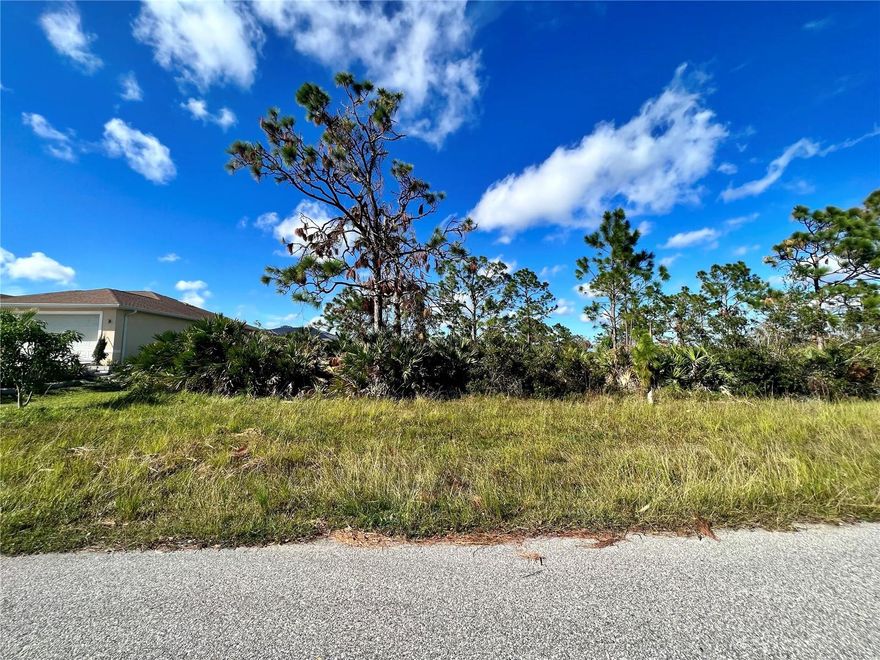 Very nice northern rear exposure lot in a quiet developing area.