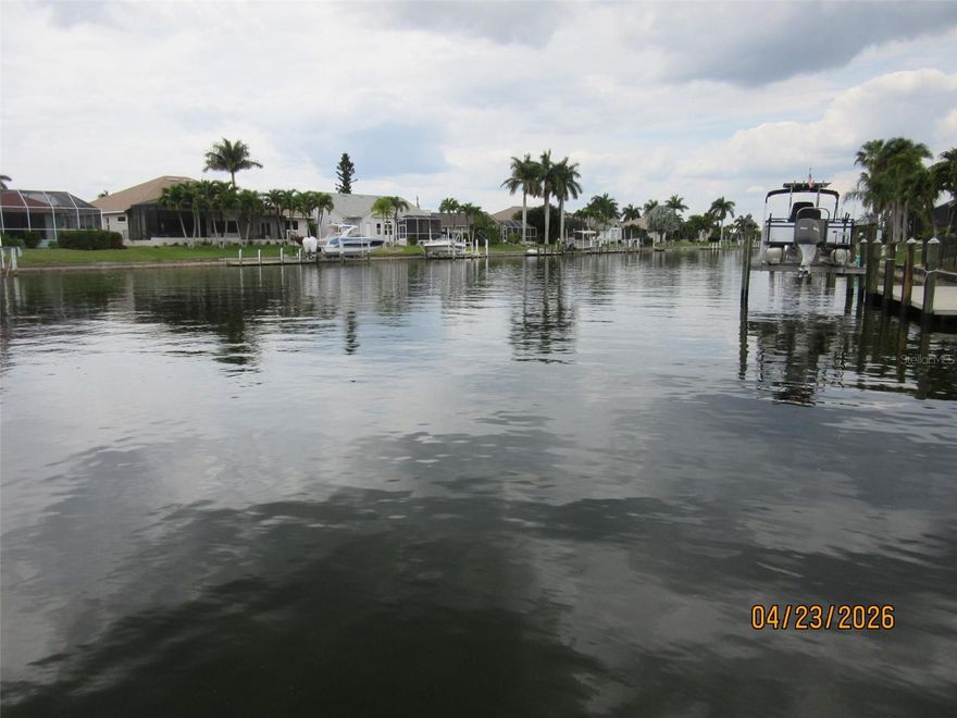 Build your Southwest Florida dream home on this exceptional oversized pie-shaped waterfront lot in the highly desirable Burnt Store Isles community of Punta Gorda. Situated on a Gulf access canal, this property is a boater’s dream featuring an existing seawall, private boat dock, and boat lift already in place—saving valuable time and expense for future development. Enjoy quick access to open water and endless opportunities for boating, fishing, and waterfront living. Conveniently located near golf, shopping, dining, downtown Punta Gorda, and beautiful Gulf beaches. Rare opportunity to secure a premium waterfront homesite in one of Punta Gorda’s most sought-after boating communities!