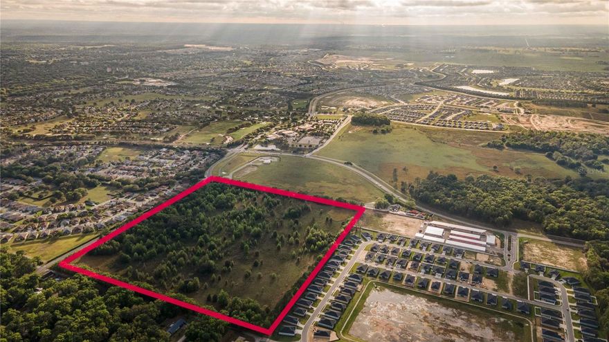 Welcome to the heart of Ocala's ever-growing western expansion and development, where opportunity abounds with this exceptional 40-acre vacant land parcel located just off SR 200 abutting to On Top Of The World and Lennar Homes at Liberty Village. This stunning property is high and dry, boasting an impressive array of mature hardwoods that provide both beauty and privacy. This property is ideal for developers and investors alike, as it potentially may be zoned and approved for up to 4 units per acre. With utilities (water & sewer) already in place, this is an incredible opportunity to capitalize on the rapidly growing demand for high-quality housing in this thriving area. Located just minutes from Market Street at Heath Brook, this parcel provides easy access to an array of amenities, including shopping, dining, entertainment, and cultural attractions. And with its prime location in the heart of Ocala's western expansion, this property is perfectly positioned to take advantage of the area's continued growth and development.  Whether you're looking to create a stunning residential development or invest in the future of one of Florida's fastest-growing areas, this exceptional 40-acre parcel is the perfect choice. Don't miss out on this once-in-a-lifetime opportunity!  Schedule your visit today and discover the endless possibilities that await!