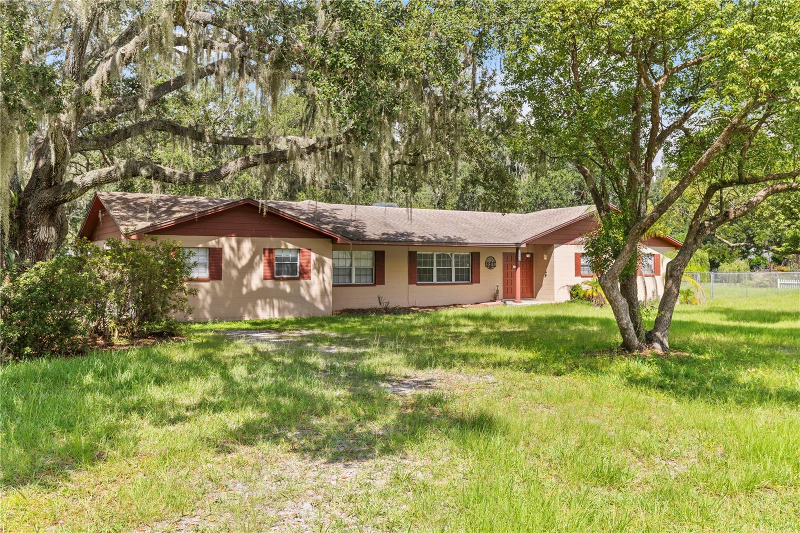 Welcome to one of the largest homes in the area, offering 2,643 sq. ft. of living space and a 2-car garage. Situated on a spacious 1-acre lot filled with mature trees, this property is tucked away in a quiet, beautiful neighborhood.
The home has just received updates, including fresh paint and detail work throughout, as well as a brand-new A/C system for peace of mind. With plenty of room inside and out, this property is ideal for families or anyone looking for extra space.
Don’t miss the chance to own this diamond in the rough—priced to sell and ready for its new owner!